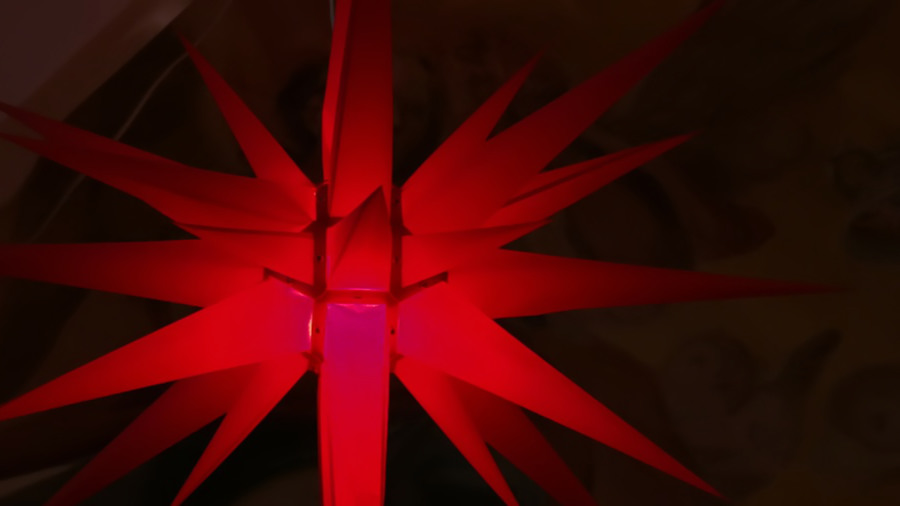 German Folded Paper Star